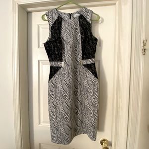 Calvin Klein Wavy Business Professional Dress